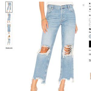 FREE PEOPLE We the Free Maggie Straight Jean